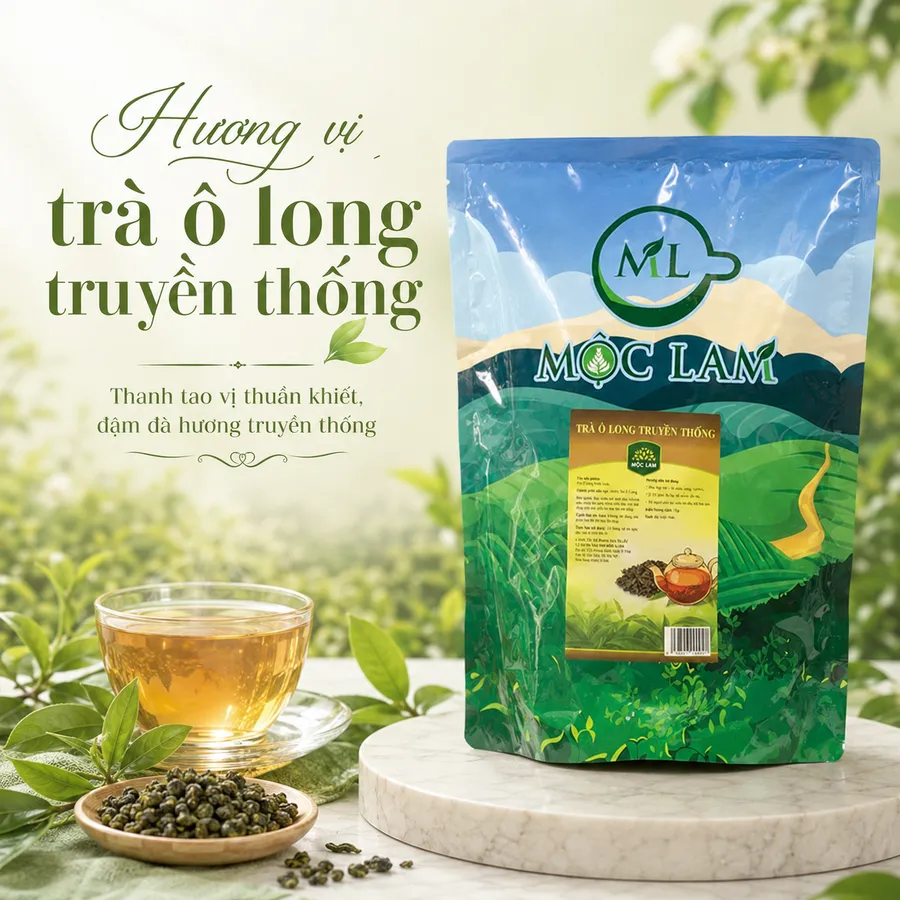 Trà ô long truyền thống Mộc Lam